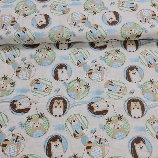 Bichinhos Silvestres Animales Azul