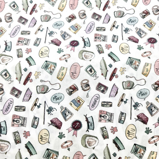 Allover elementos - gatos _ Altillo de los Duendes
