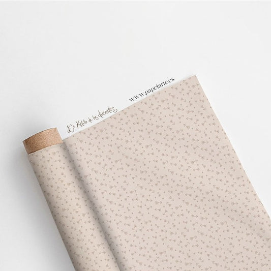 Allover flor Ofelia entre Hilvanes