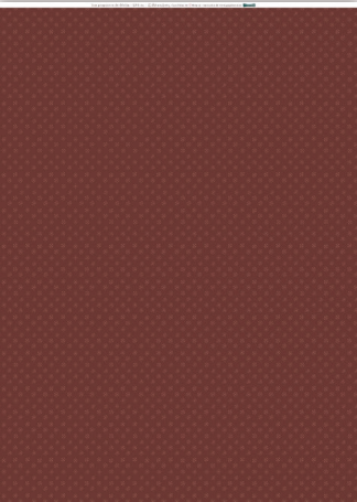 Los pespuntes de Ofelia allover flores granates