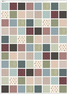 Tela otoño country del altillo de los duendes