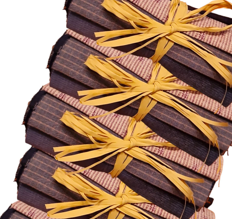 Precortado telas japonesas tonos cálidos y terrosos – Pack 6 piezas algodón | Estilo rústico y acogedor