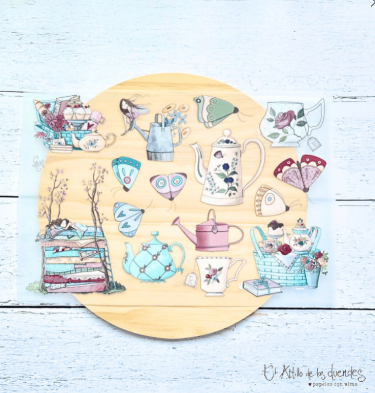 Hoja Transfer DTF Un día de picnic