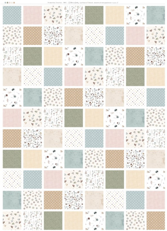 Tela Primavera country del altillo de los duendes