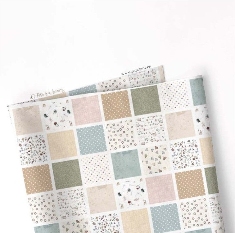 Tela Primavera country del altillo de los duendes