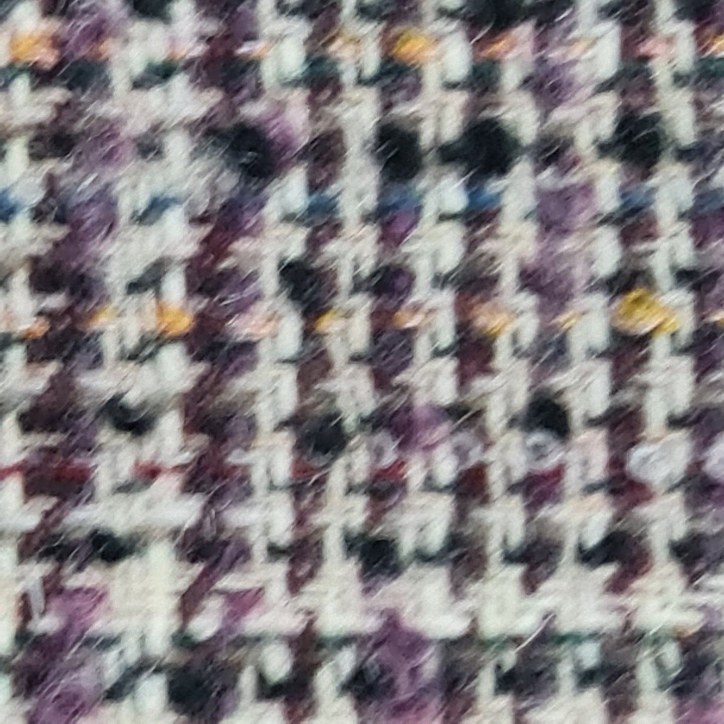 Paño fino de cuadros malva