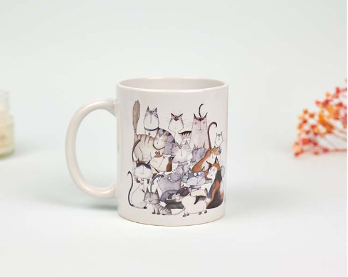 Taza gatos