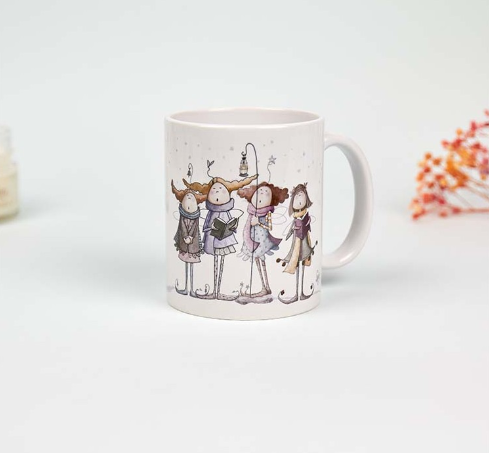 Taza hadas cantando