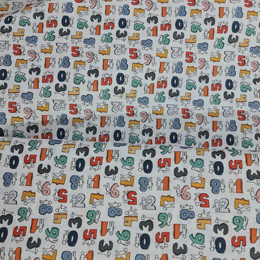 Numeros con siluetas