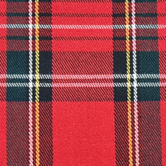 Tejido cuadro escocés