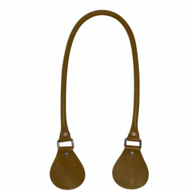Asa bolso piel cuero con hebilla