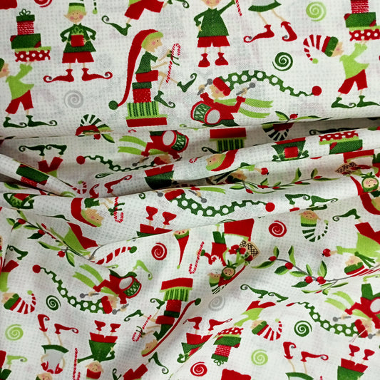 Tejido Elfos de Papa Noél