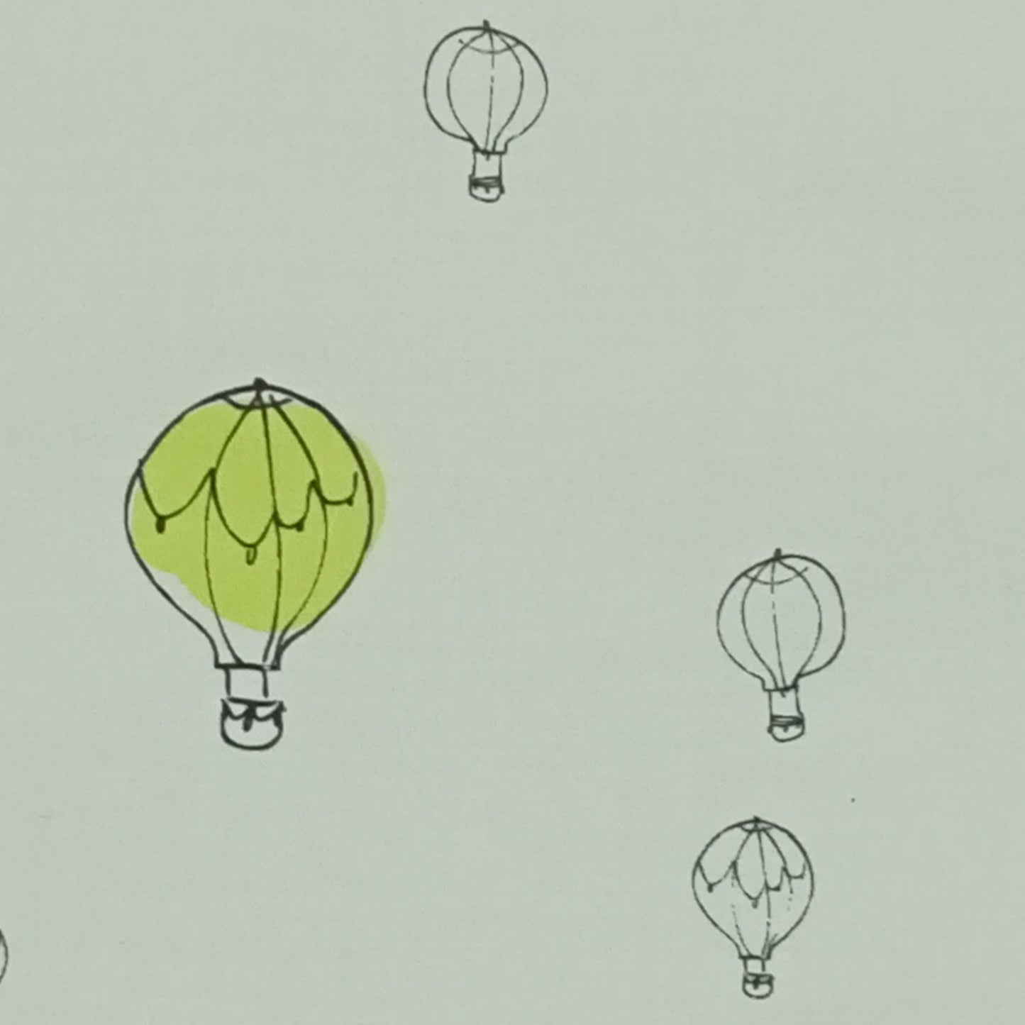 Globos aerostáticos de colores