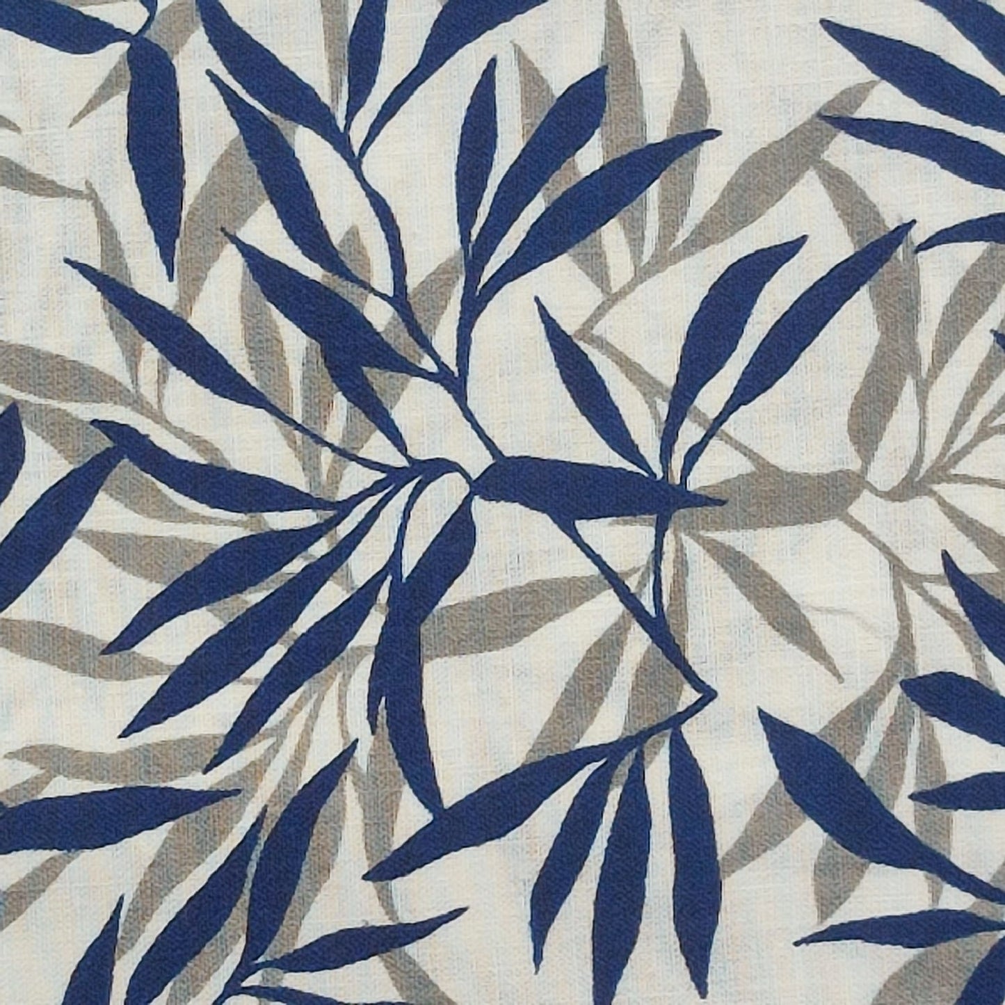 Tela trasera estampado de hojas C117