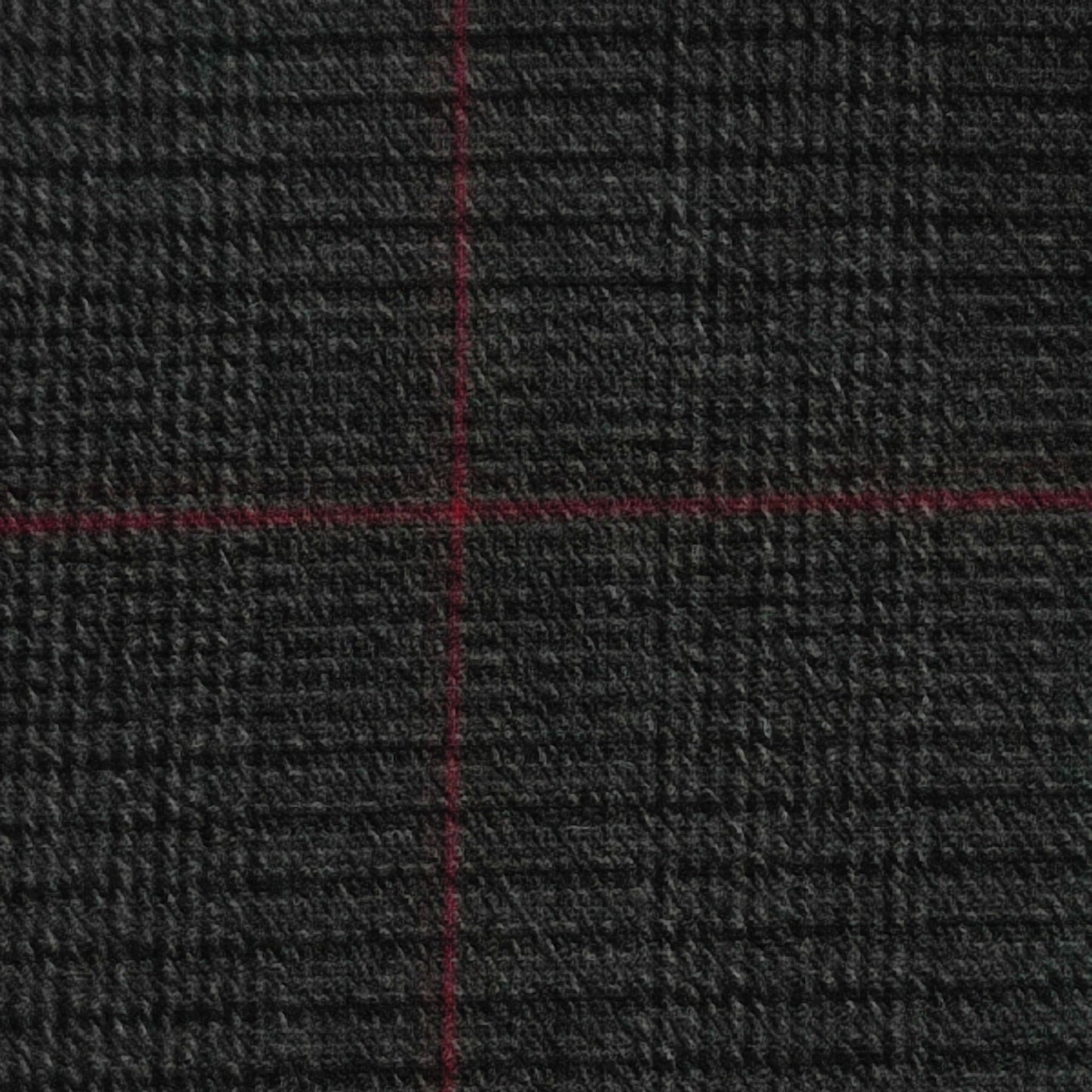 Tela principe de gales rojo y verde y gris