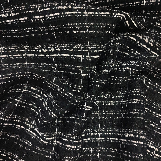 Tela channel negra y blanca