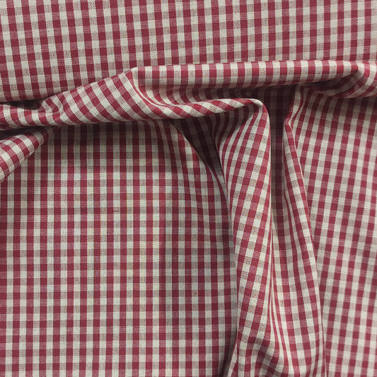 Tela Virginia con estampado de cuadrados