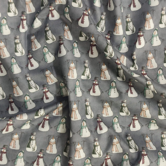 Tela muñecos de nieve de el altillo de los duendes