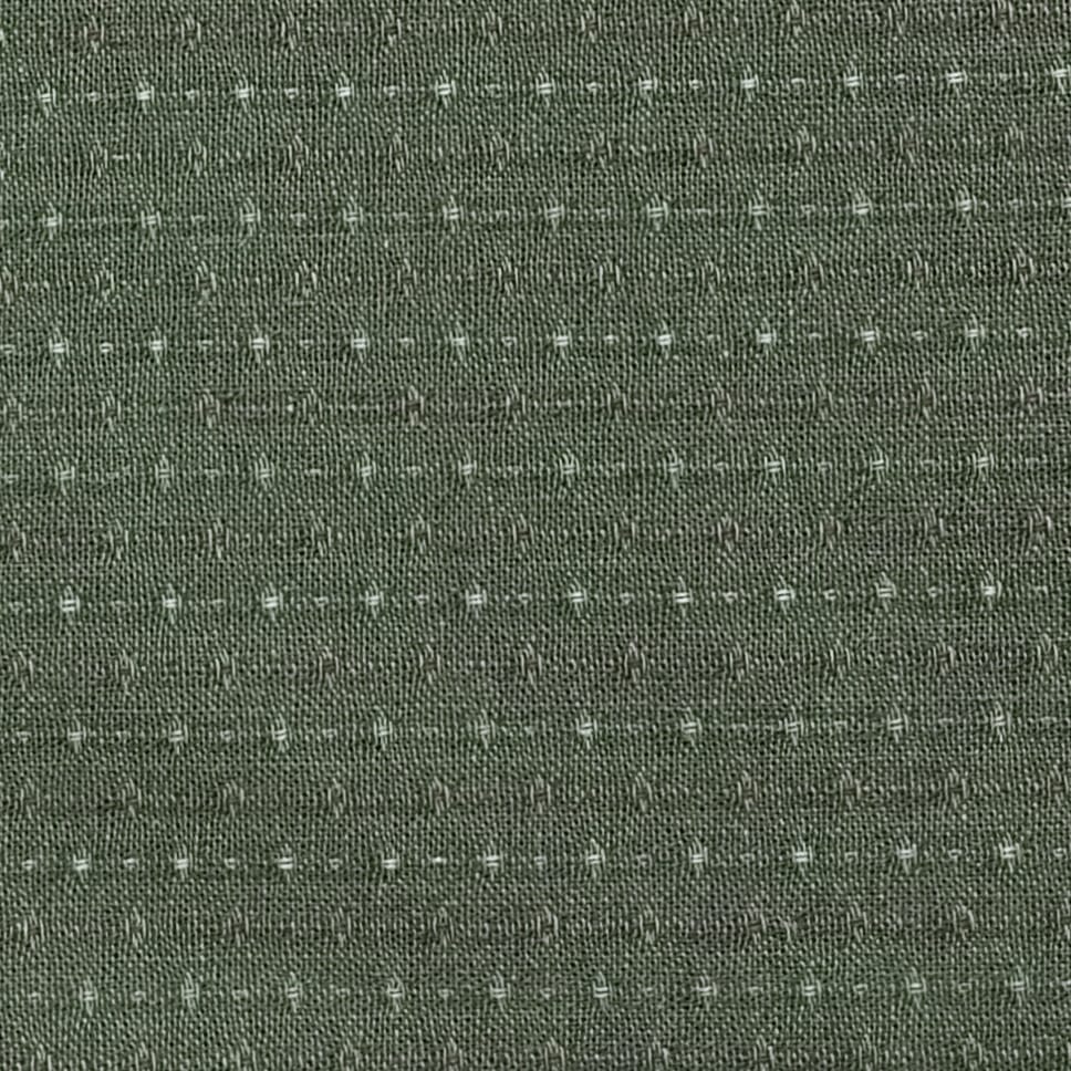 Tela japonesa puntadas verde oscuro