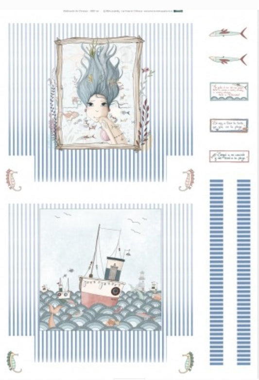 Panel bolsa playa el altillo de los duendes