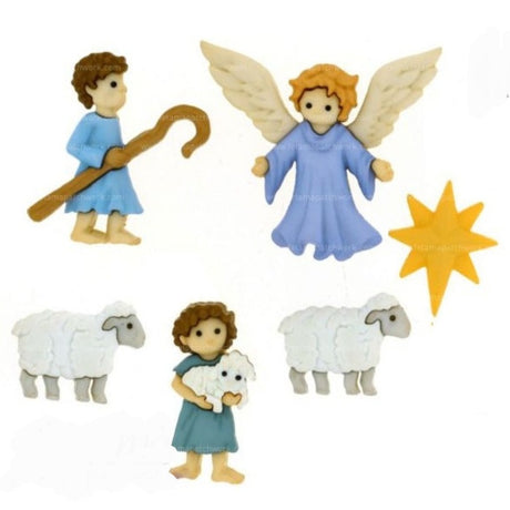 Botones decorativos Navidad