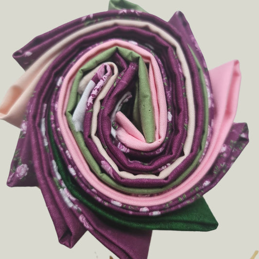 Telas precortadas románticas liva rose