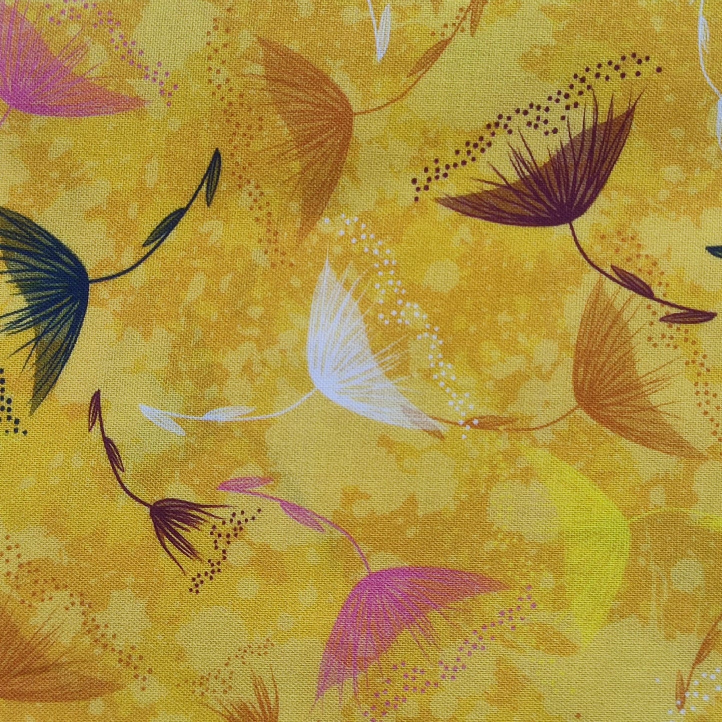 Flowers in the wind