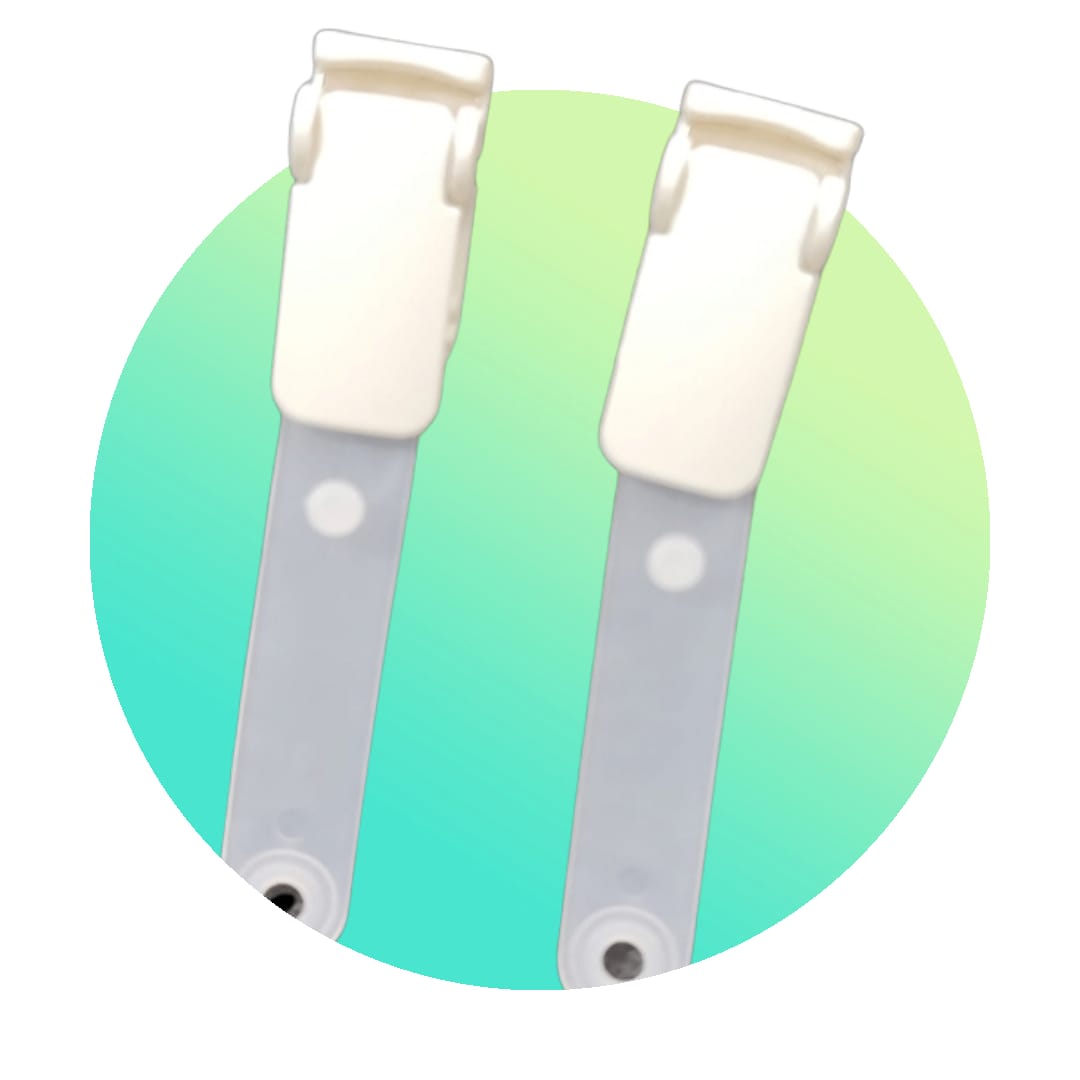Pinzas con clip telescopio