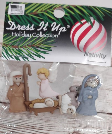 Botones decorativos navidad