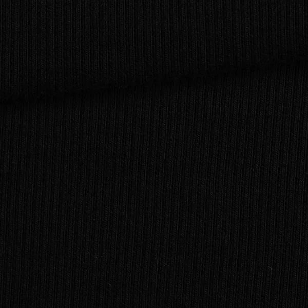 Punto canalé negro