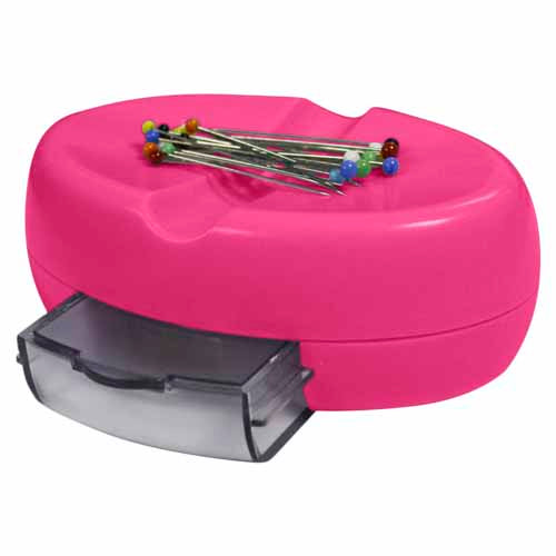 Soporte magnético para alfileres rosa fuerte