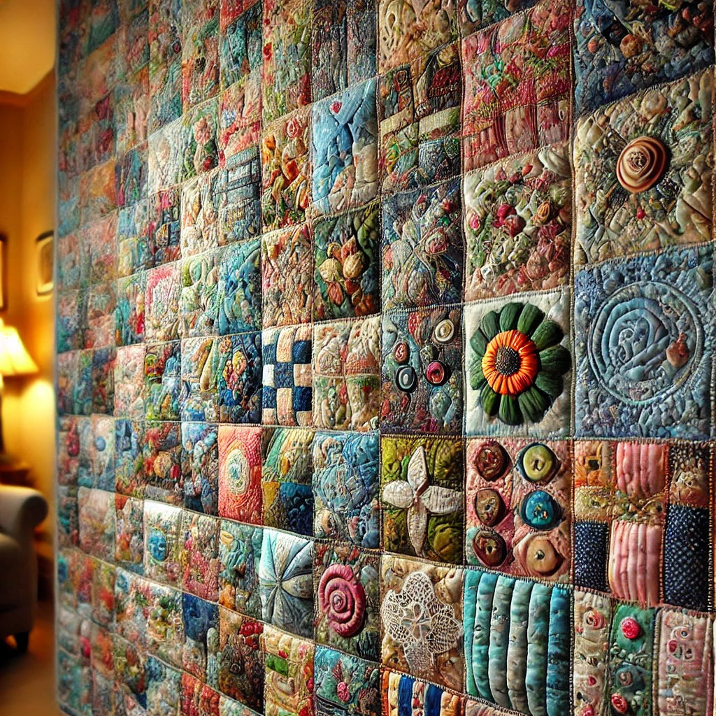 Crazy Quilting: La Técnica de Patchwork Creativo que Revoluciona la Costura