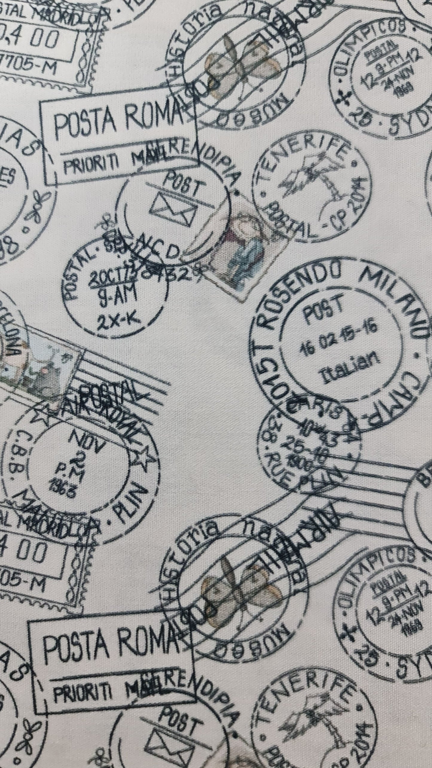 Allover Sellos de viaje con Ofelia