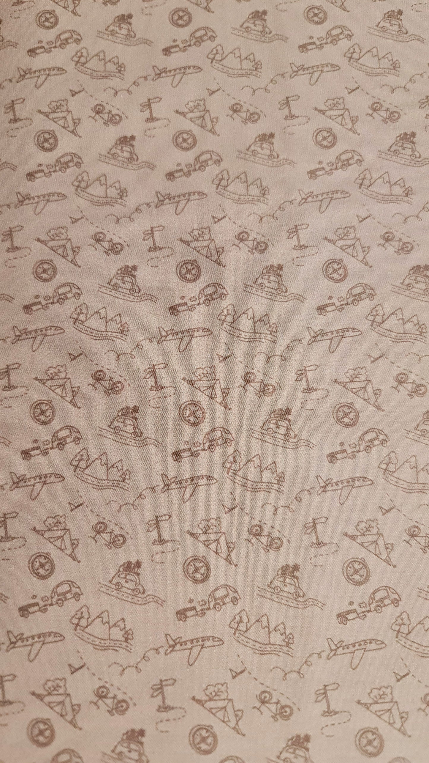 Allover dibujos de viaje con Ofelia