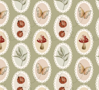 TELA JARDÍN MANDALINAS FUXICOS