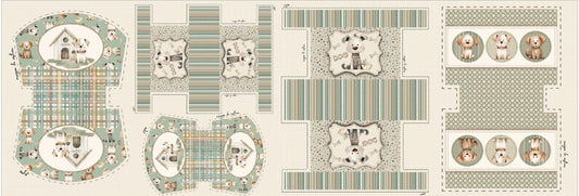 KIT PANEL PERRITOS 5 NECESERES