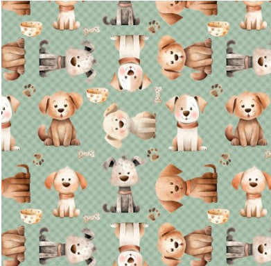 TELA PERRITOS FUXICOS