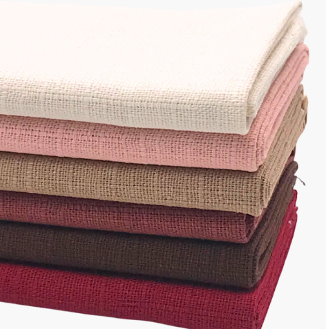 Precortado telas japonesas tonos fríos para patchwork – Pack 6 piezas | Algodón 100%