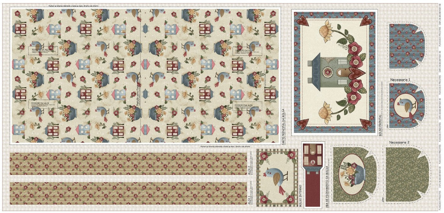 Panel bolsa home Sweet Home