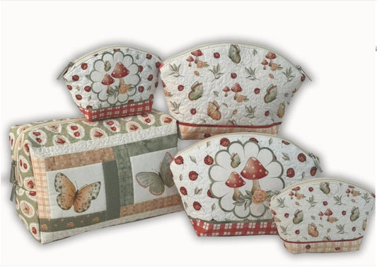 KIT PANEL JARDIN 5 NECESERES FUXICOS