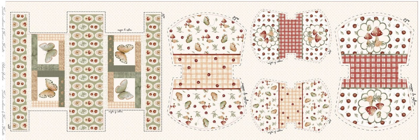 KIT PANEL JARDIN 5 NECESERES FUXICOS