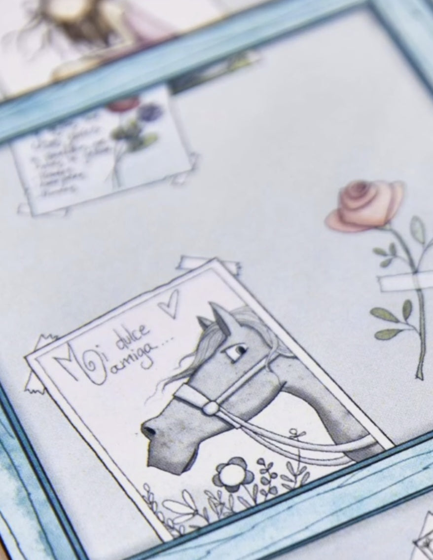 Bullet journal Valentina en la ventana