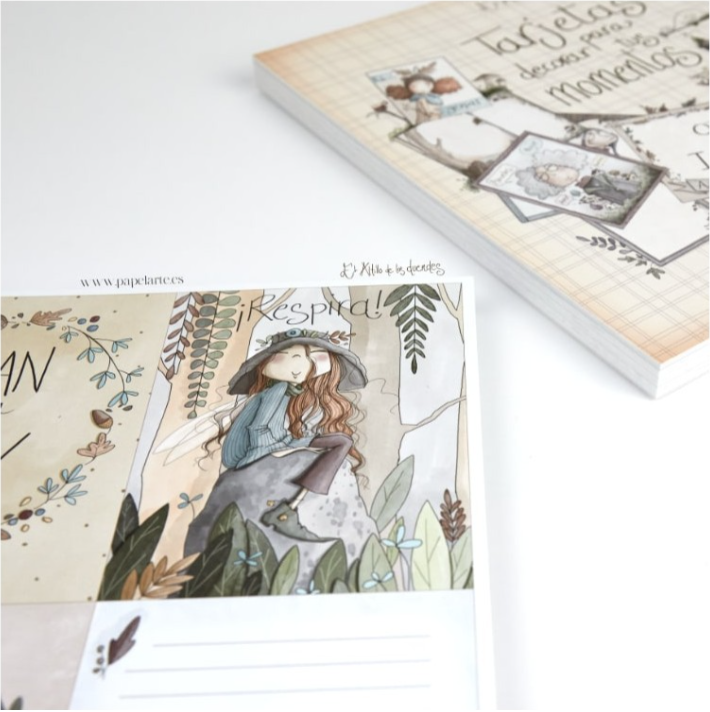 Bloc Tarjetas Decorativas Otoño Invierno – El Altillo de los Duendes