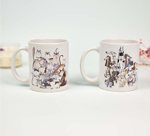Taza gatos