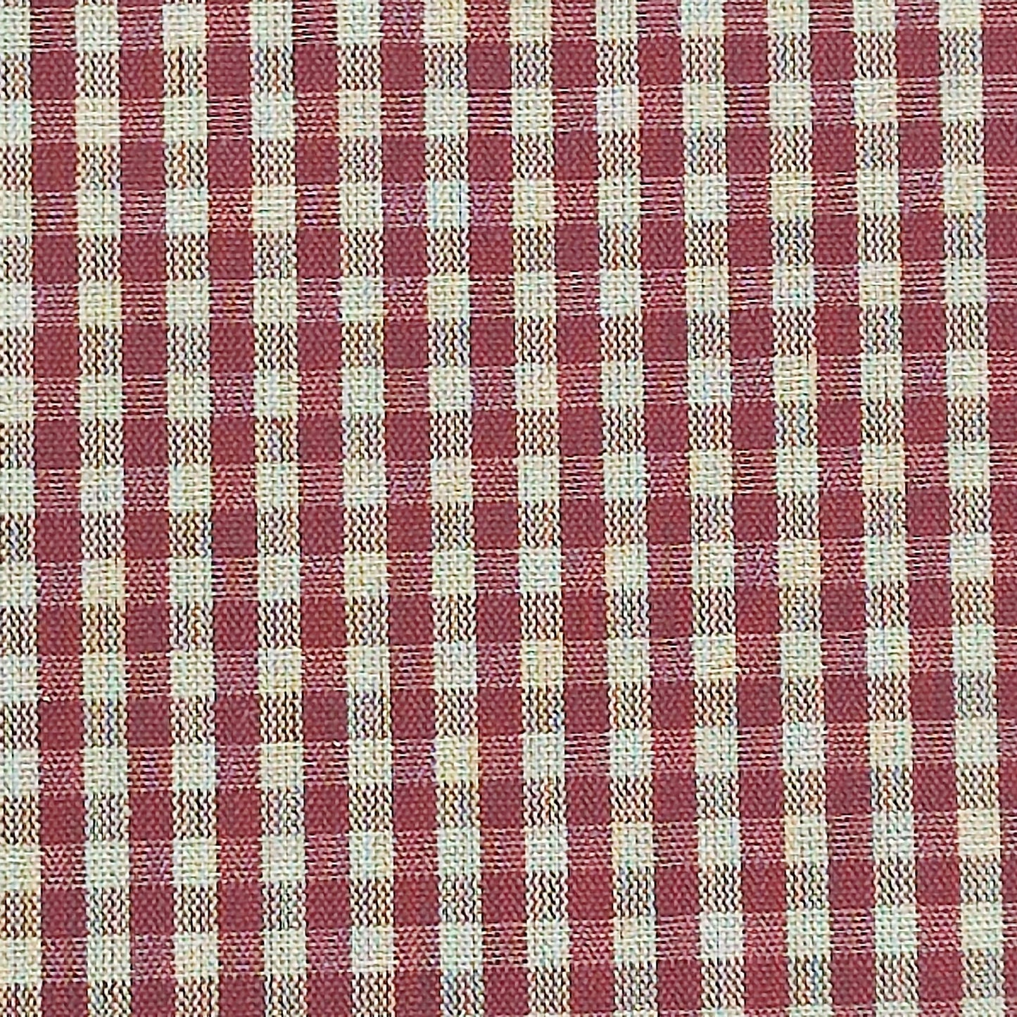 Tela Virginia con estampado de cuadrados