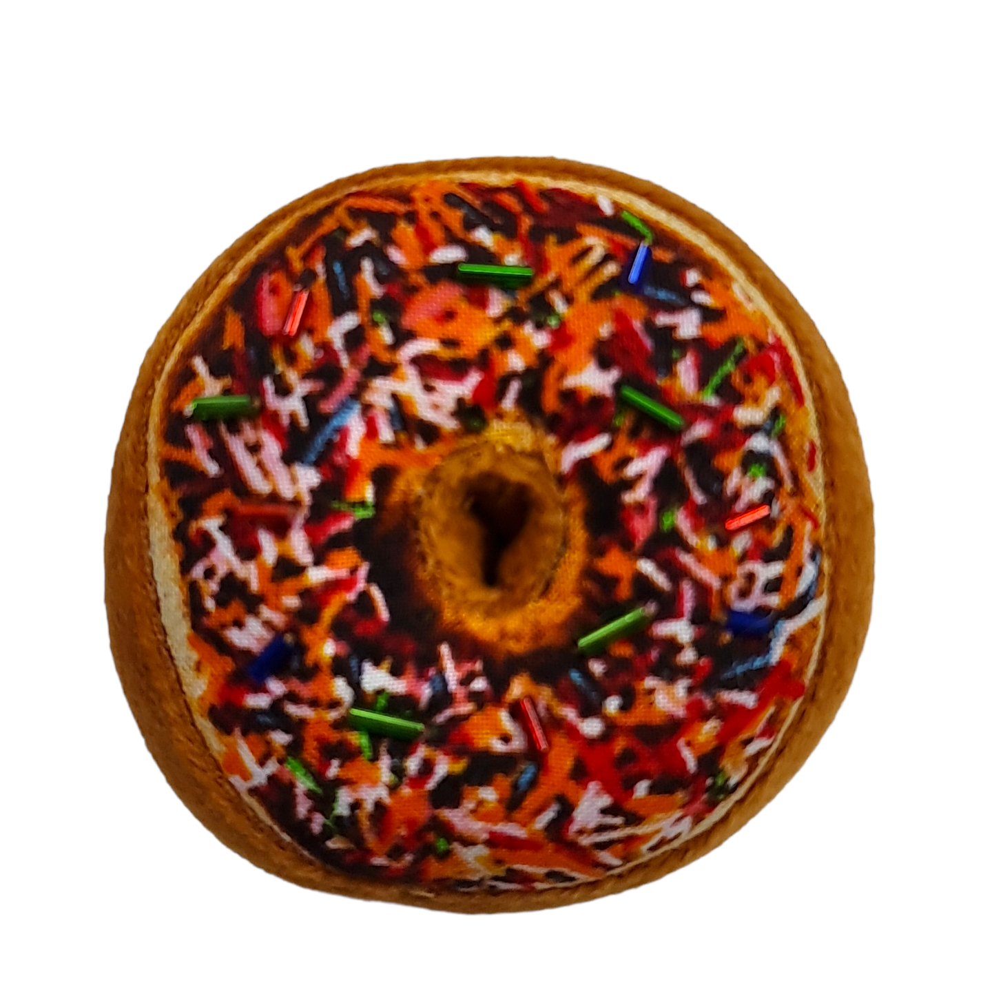 Porta alfileres con forma de donut
