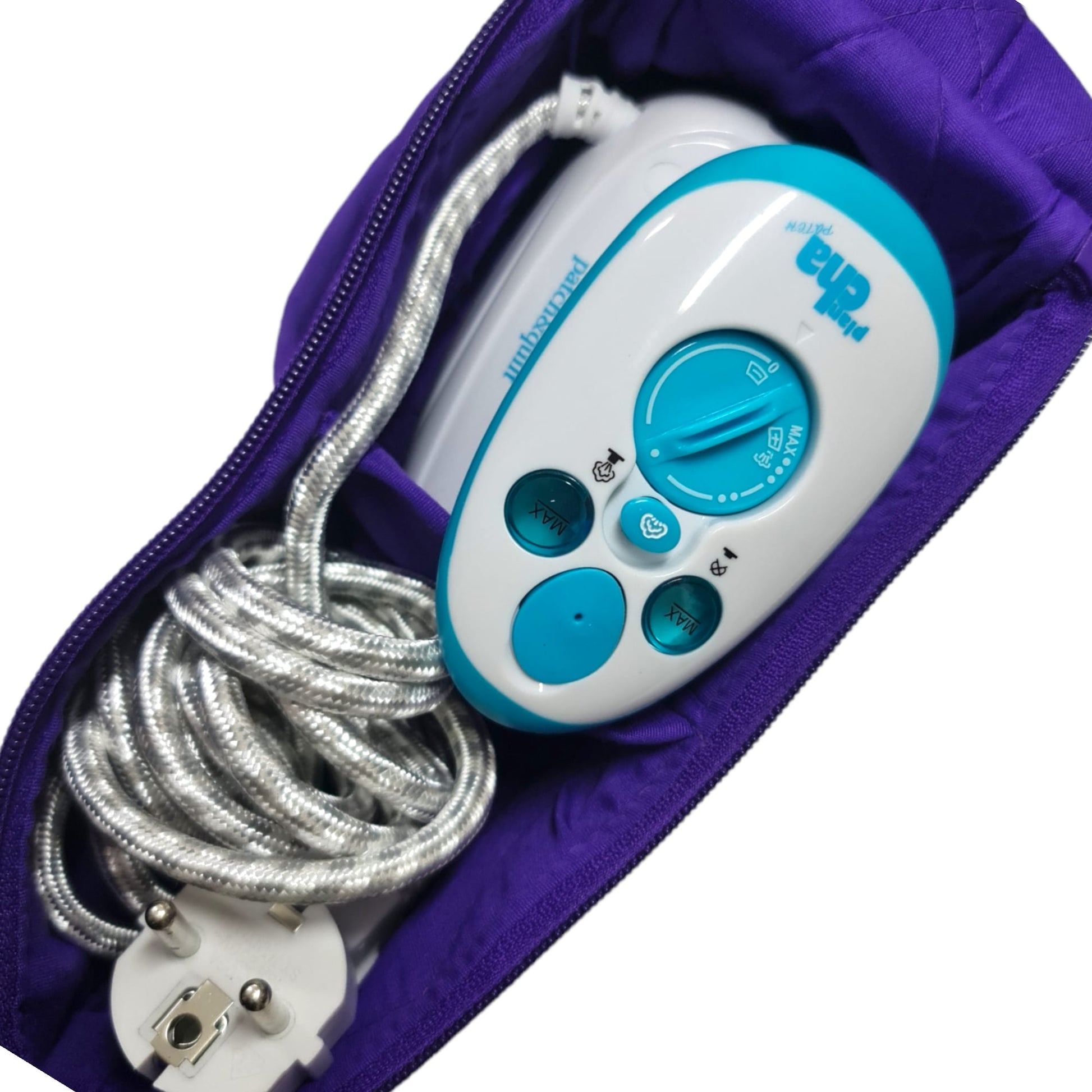 Funda para  mini plancha ideas color violeta.