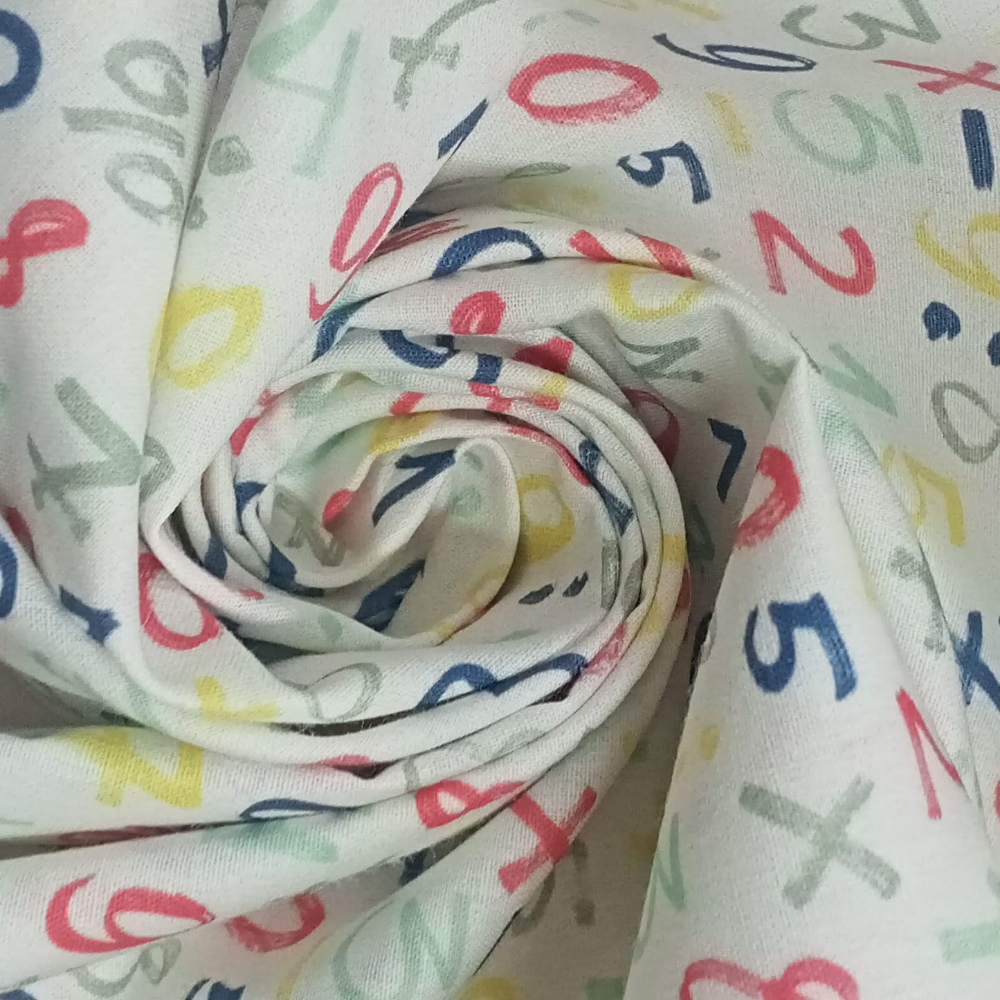 Números de colores
