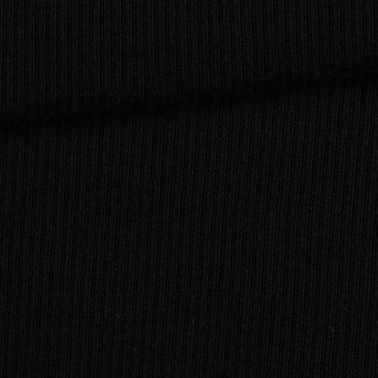 Punto canalé negro